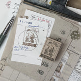 Black Milk Project - Stamp - Kuma Postal Stamp Bear (Bicycle)