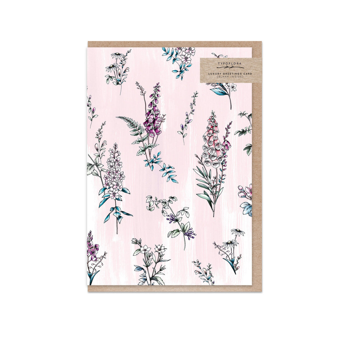 Typoflora - Card - Lilac Botanical