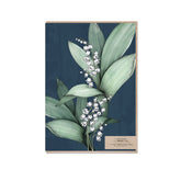 Typoflora - Card - Lily of Valley