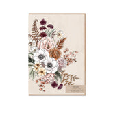 Typoflora - Card - Florist Bouquet (Beige)