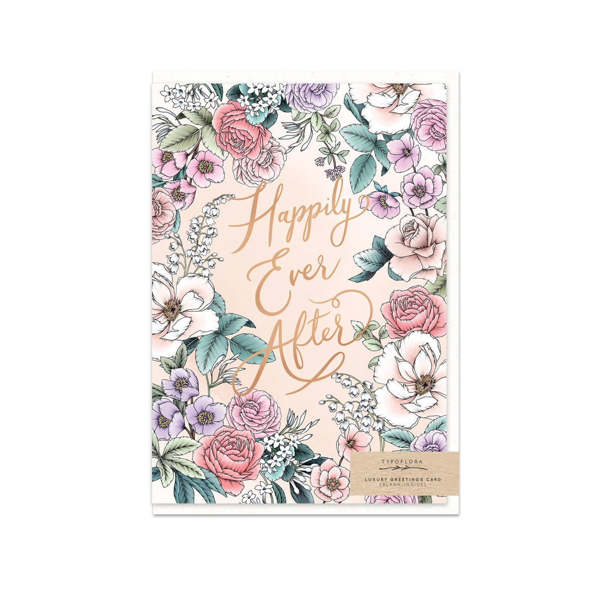 Typoflora - Card - Happily Ever After