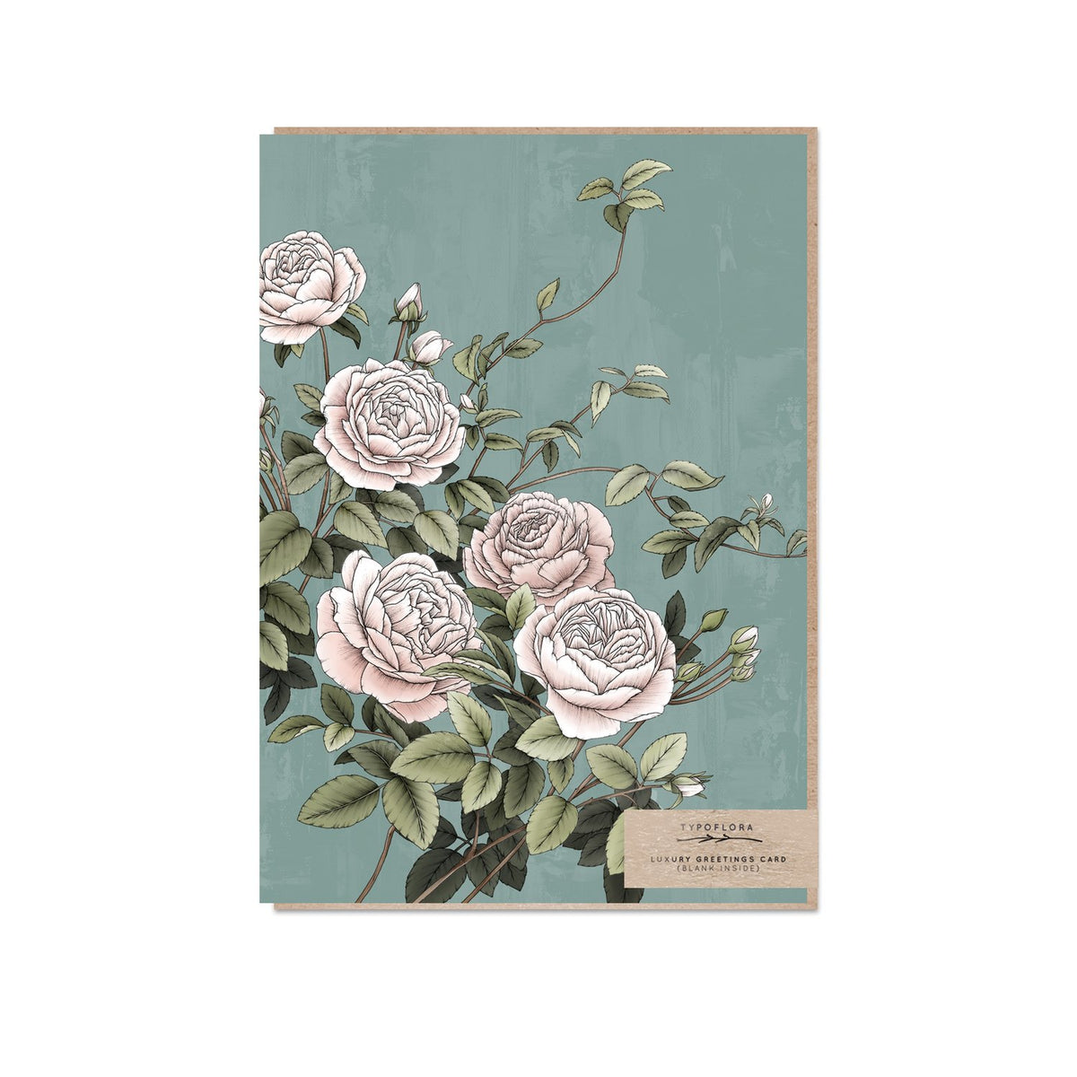 Typoflora - Card - Roses