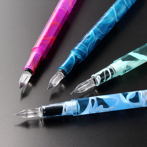 Teranishi - Calligraphy Pen - Glass Nib - Ice Blue