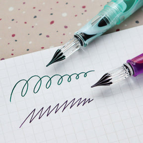 Teranishi - Calligraphy Pen - Glass Nib - Sunset Pink