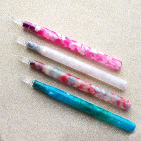 Teranishi - Calligraphy Pen - Glass Nib - Jelly - Blue