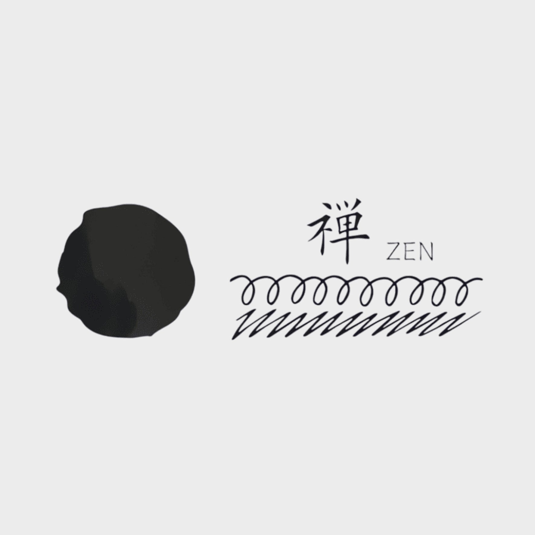Teranishi - Fountain Pen Ink - Fujiyama Irodori - Zen Black