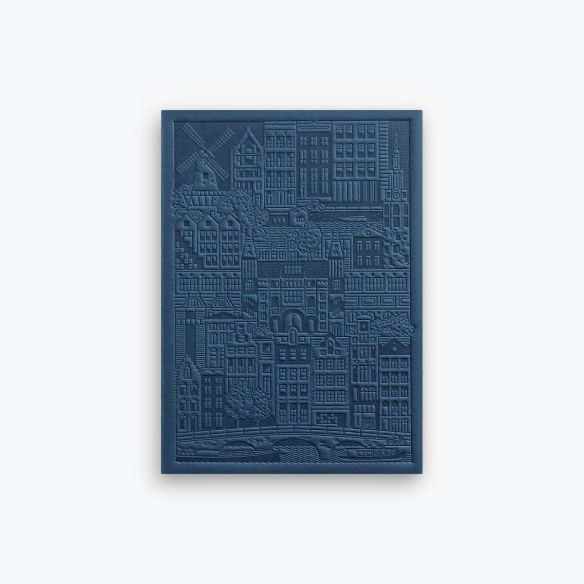 The City Works - Notebook - Amsterdam - B6 - Blue