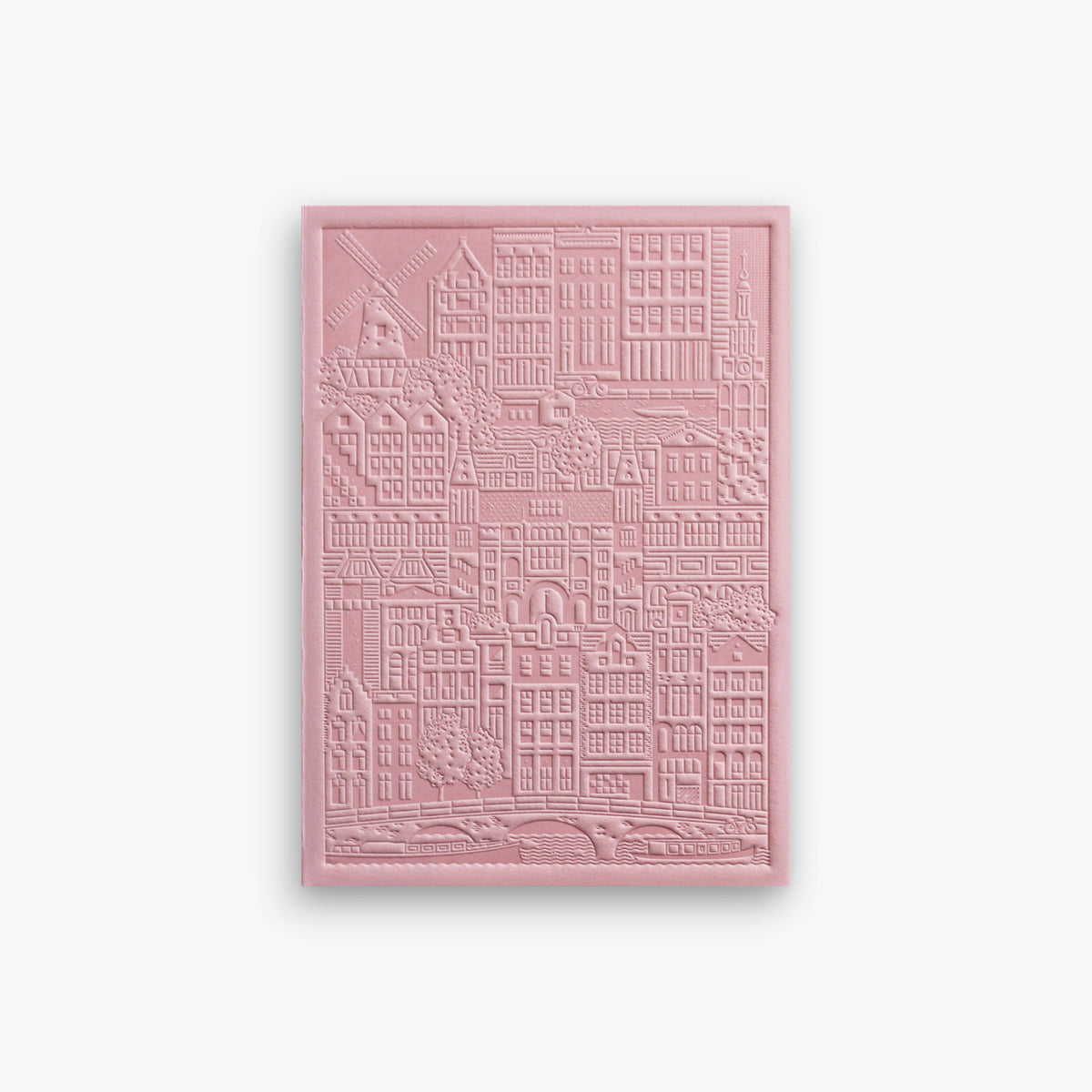 The City Works - Notebook - Amsterdam - B6 - Pink
