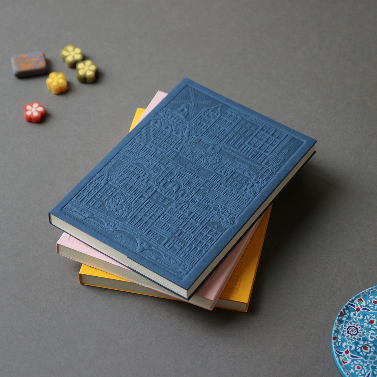 The City Works - Notebook - Amsterdam - B6 - Red