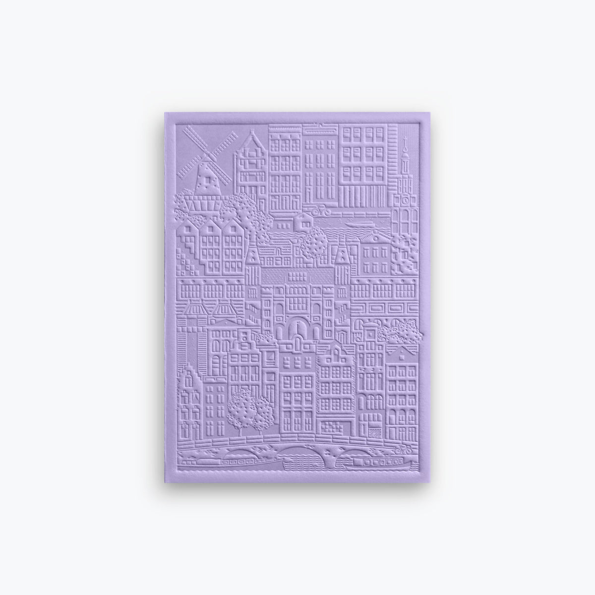 The City Works - Notebook - Amsterdam - B6 - Lavender
