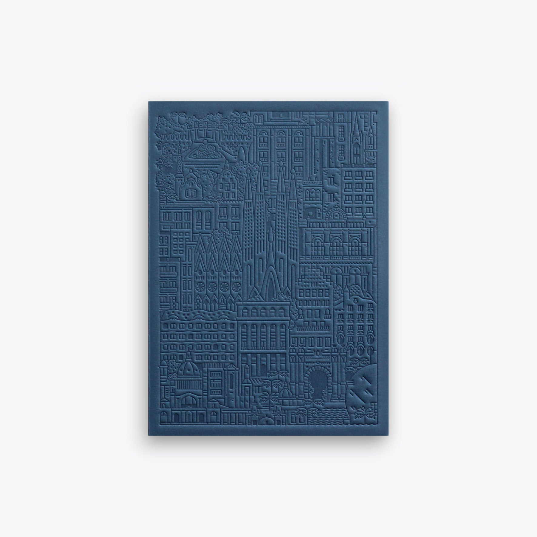 The City Works - Notebook - Barcelona - B6 - Blue
