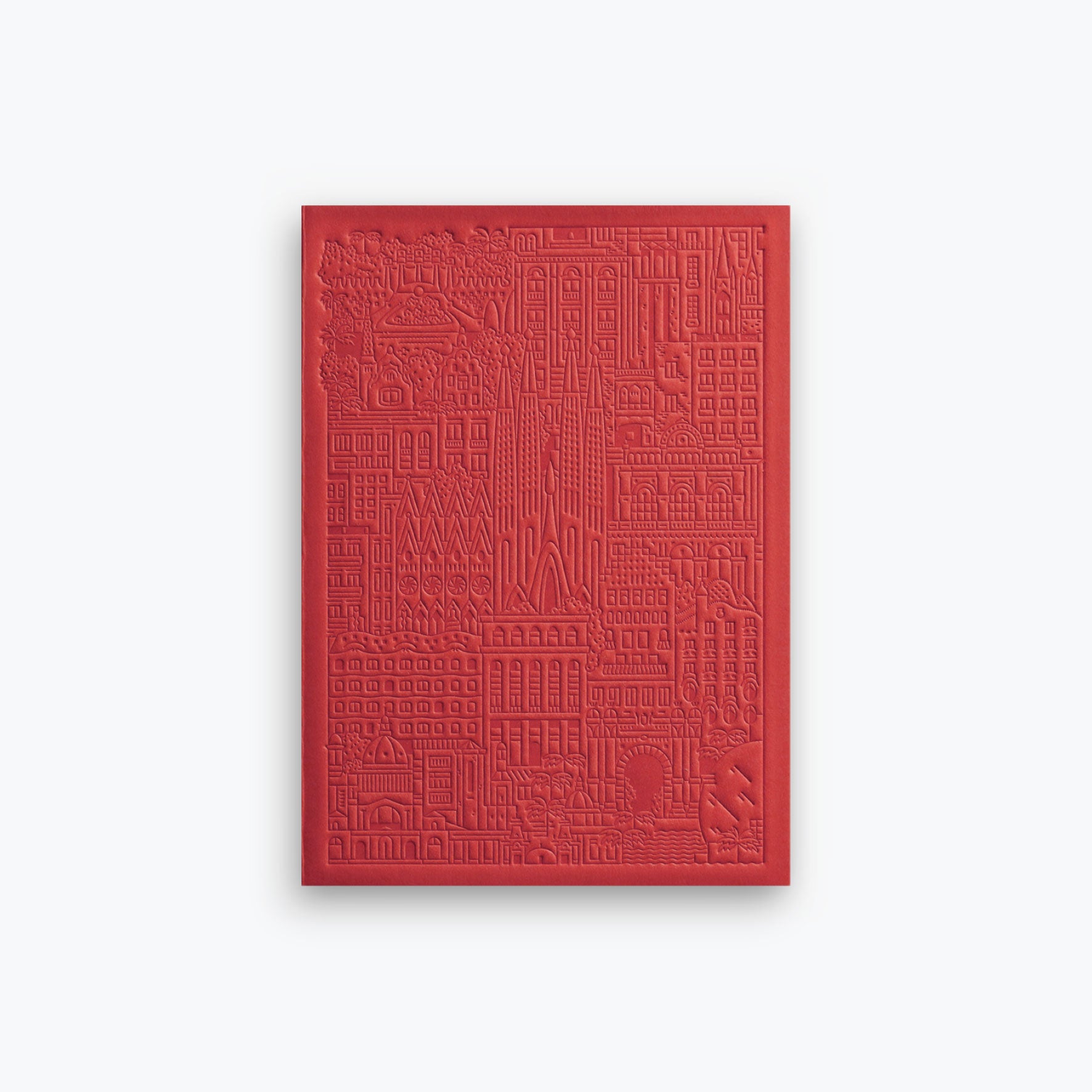 The City Works - Notebook - Barcelona - B6 - Red