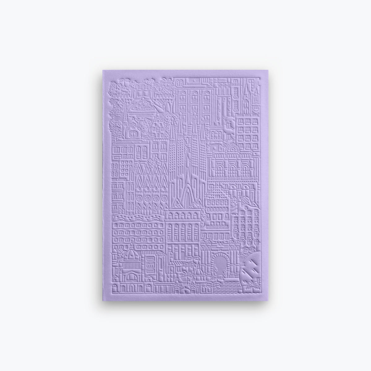 The City Works - Notebook - Barcelona - B6 - Lavender