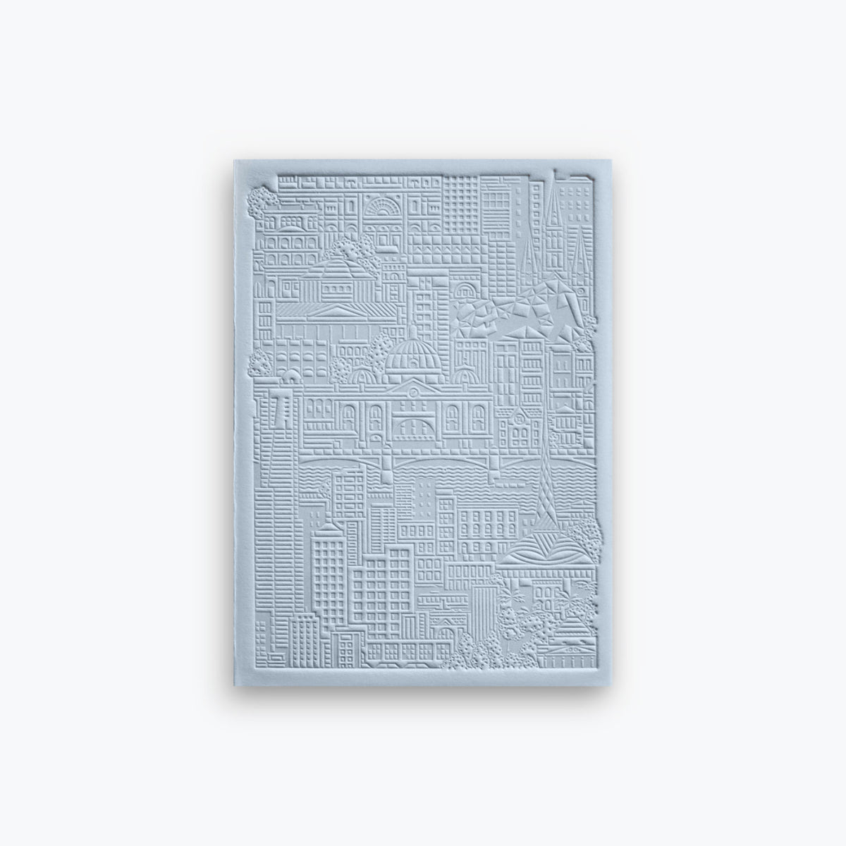 The City Works - Notebook - Melbourne - B6 - Sky Blue