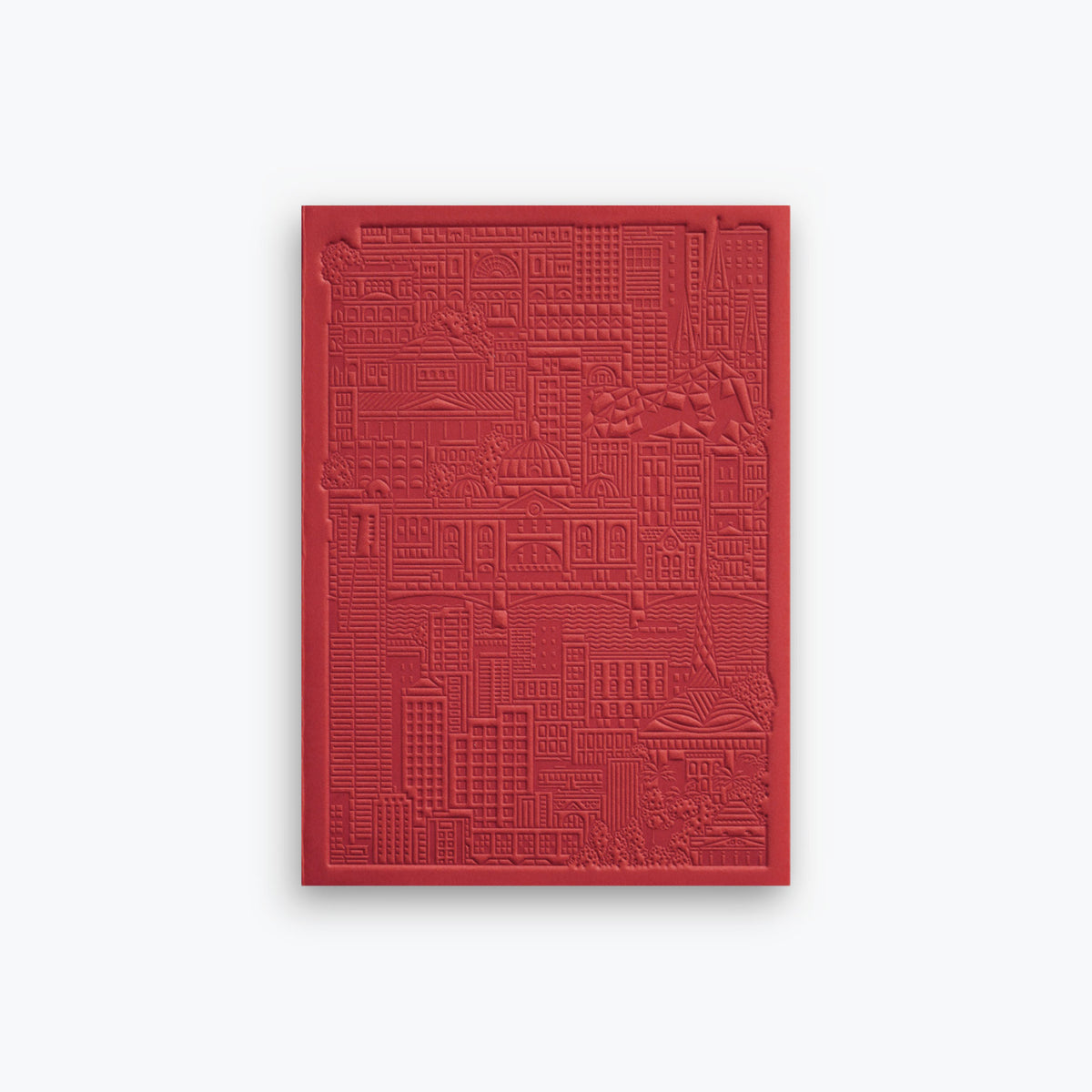 The City Works - Notebook - Melbourne - B6 - Red