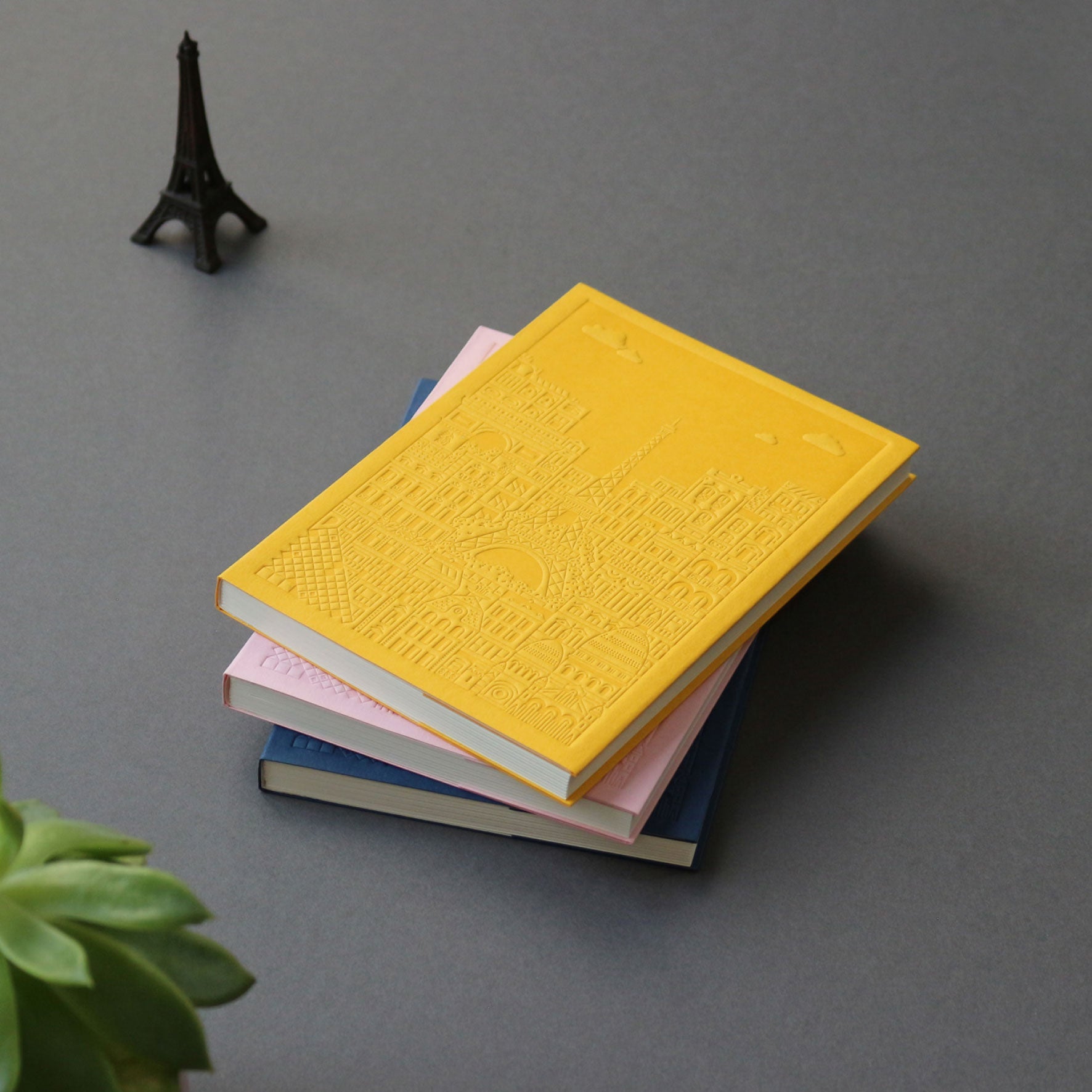The City Works - Notebook - Paris - B6 - Pink