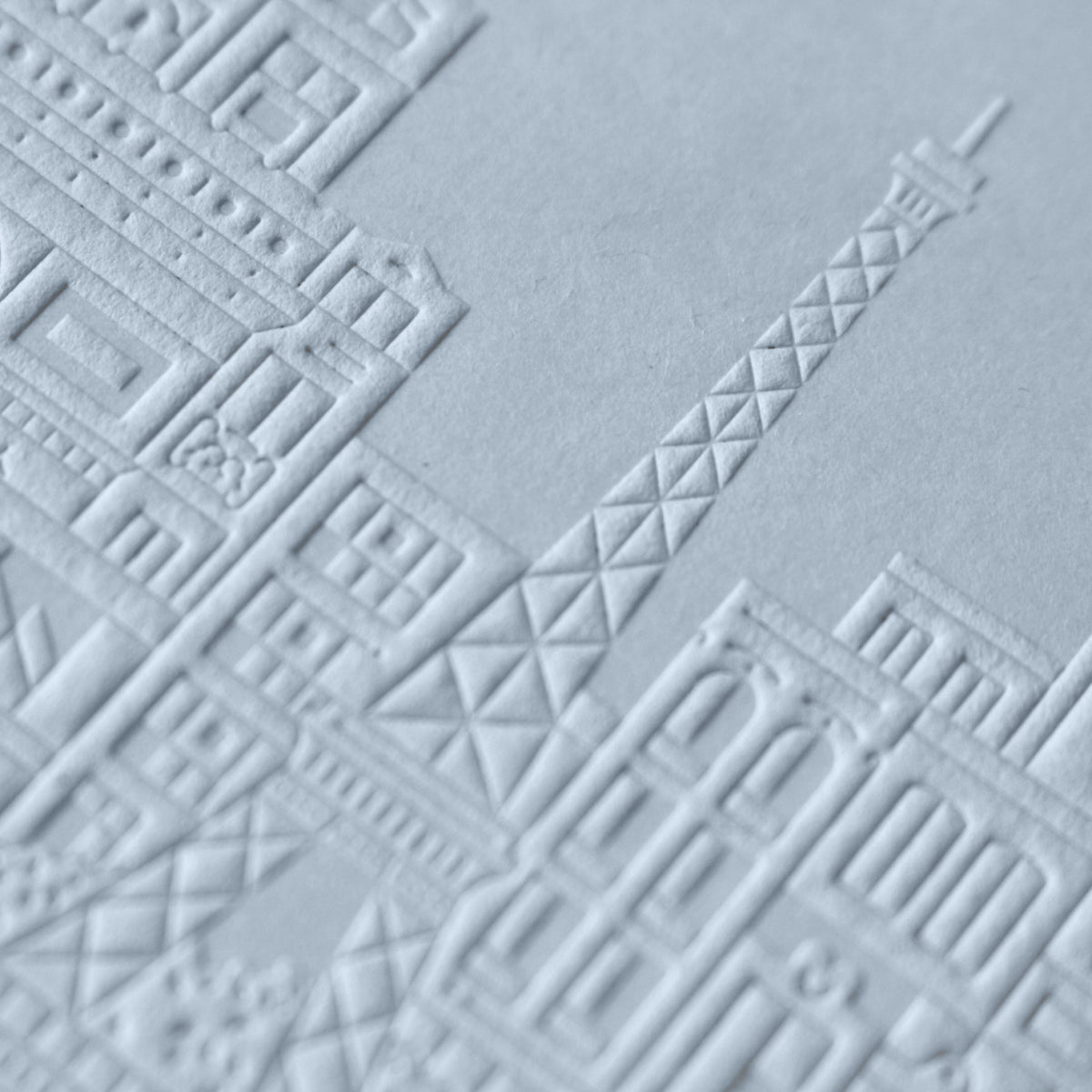 The City Works - Notebook - Paris - B6 - Sky Blue