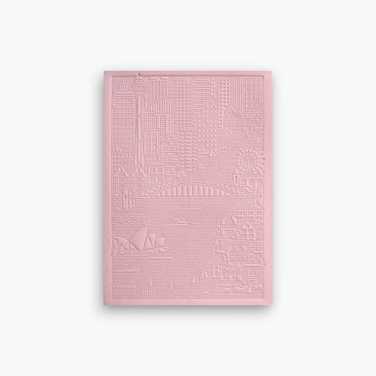 The City Works - Notebook - Sydney - B6 - Pink
