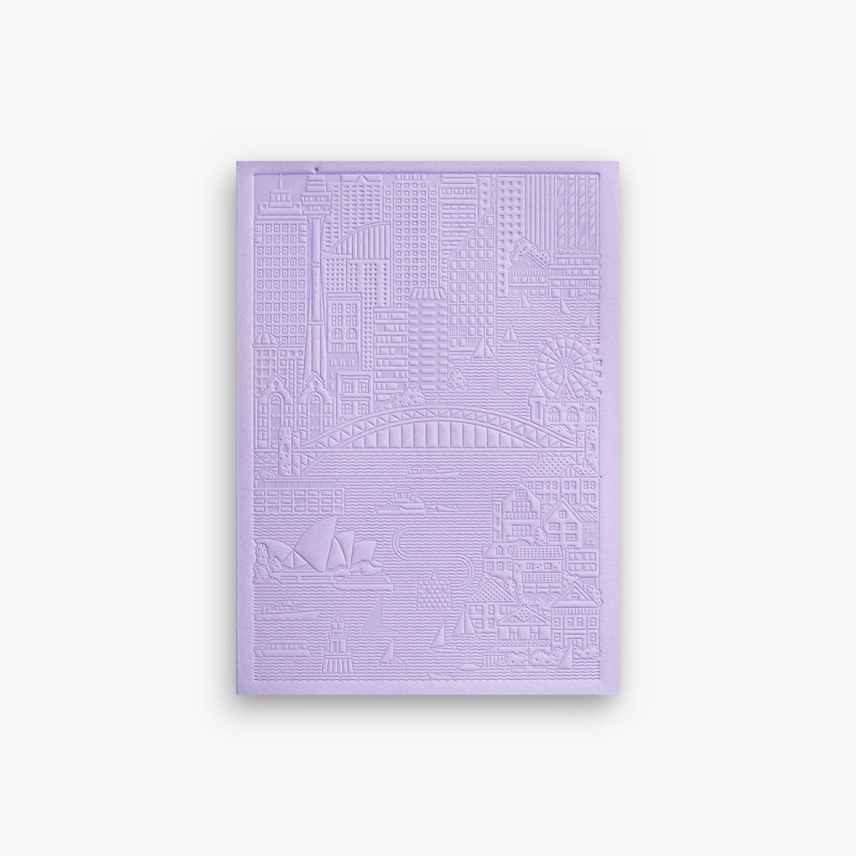 The City Works - Notebook - Sydney - B6 - Lavender