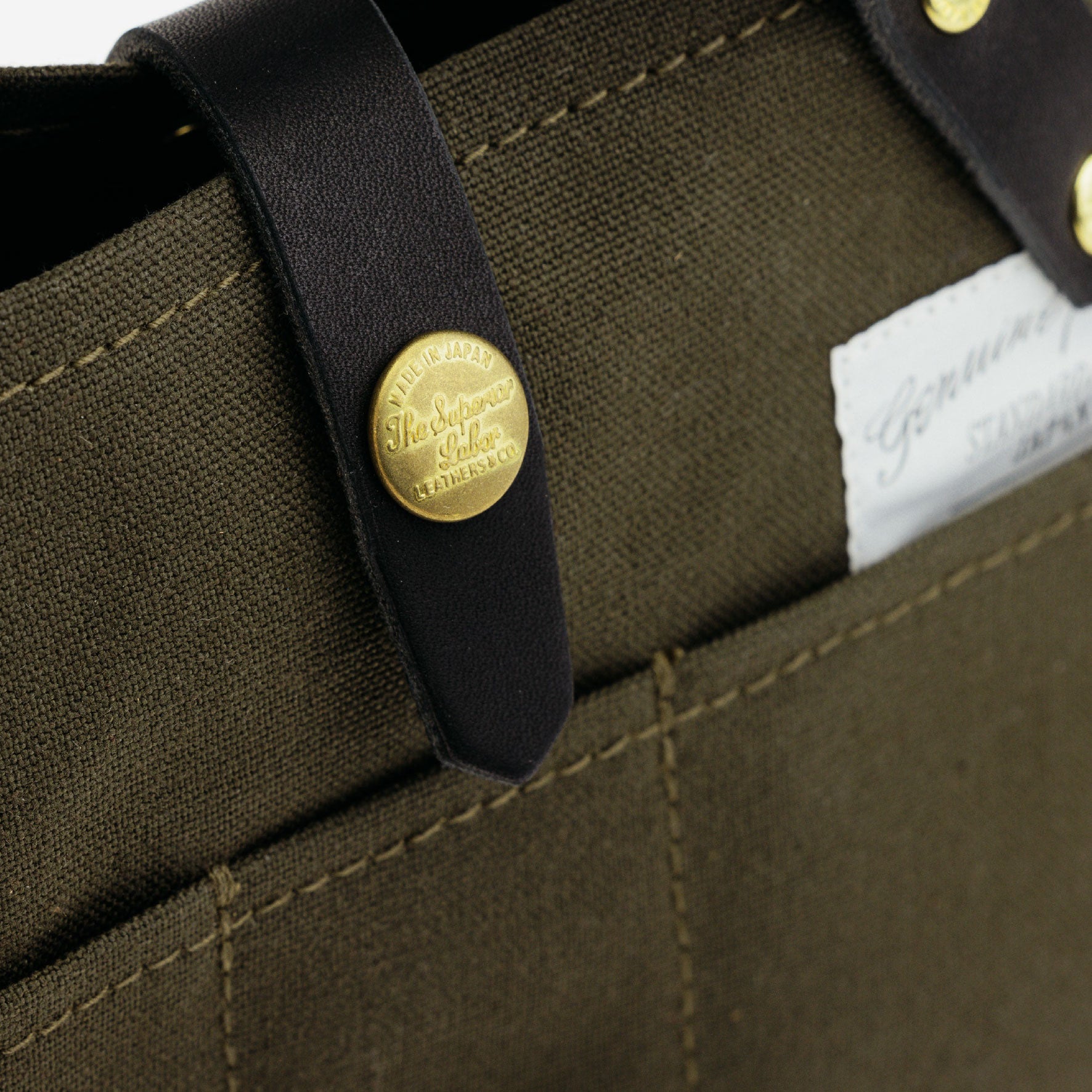 The Superior Labor - Carry Case - Paraffin Canvas - Mini - Khaki