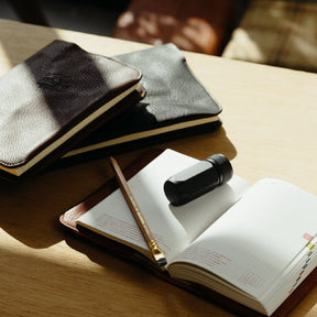 The Superior Labor - Notebook Cover - Oil Leather - B6 - Black