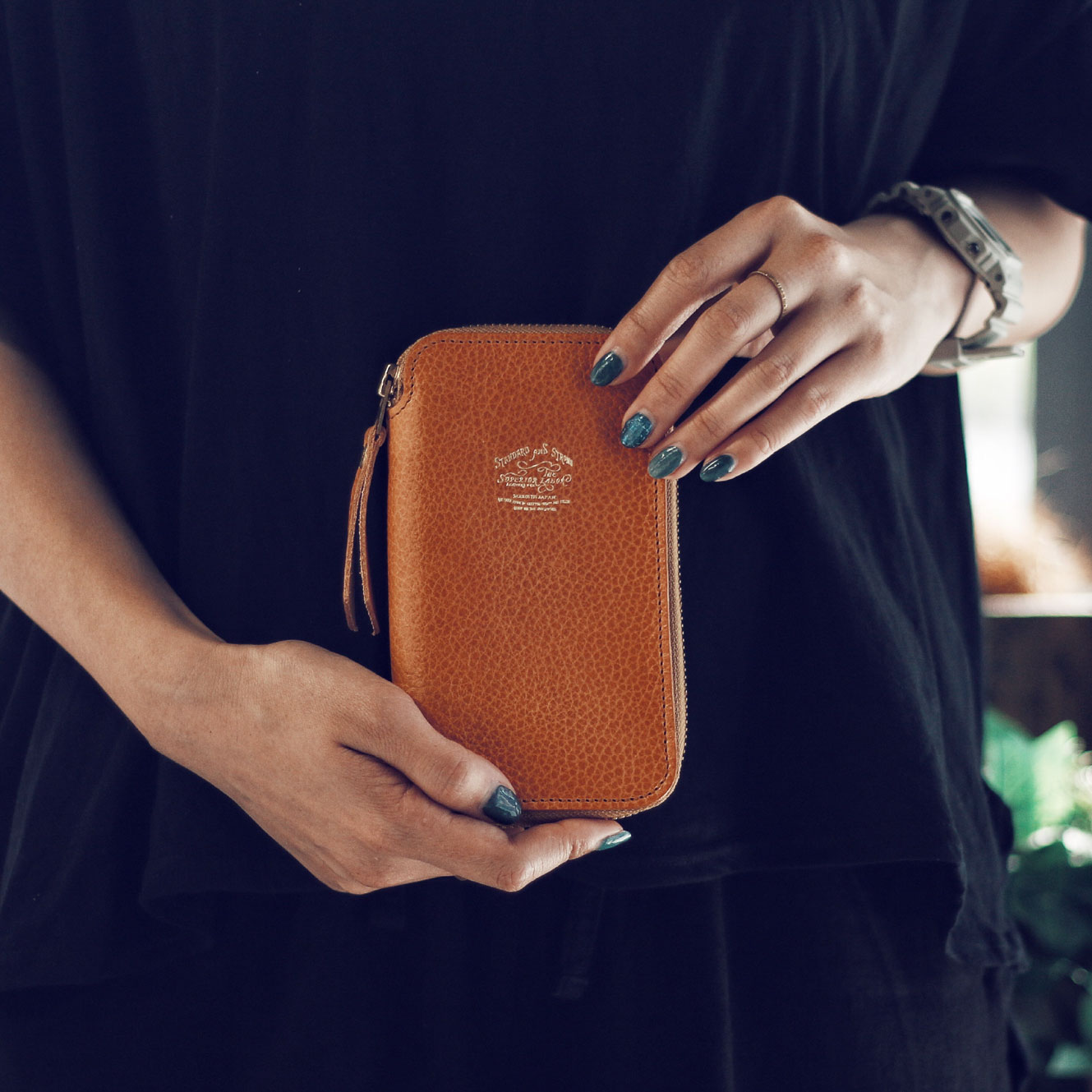 The Superior Labor | Leather Toscana Pen Case Camel