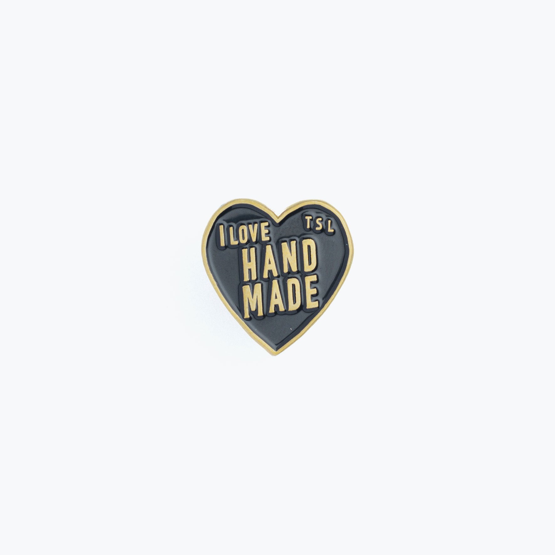 The Superior Labor - Pin - Heart Logo - Black