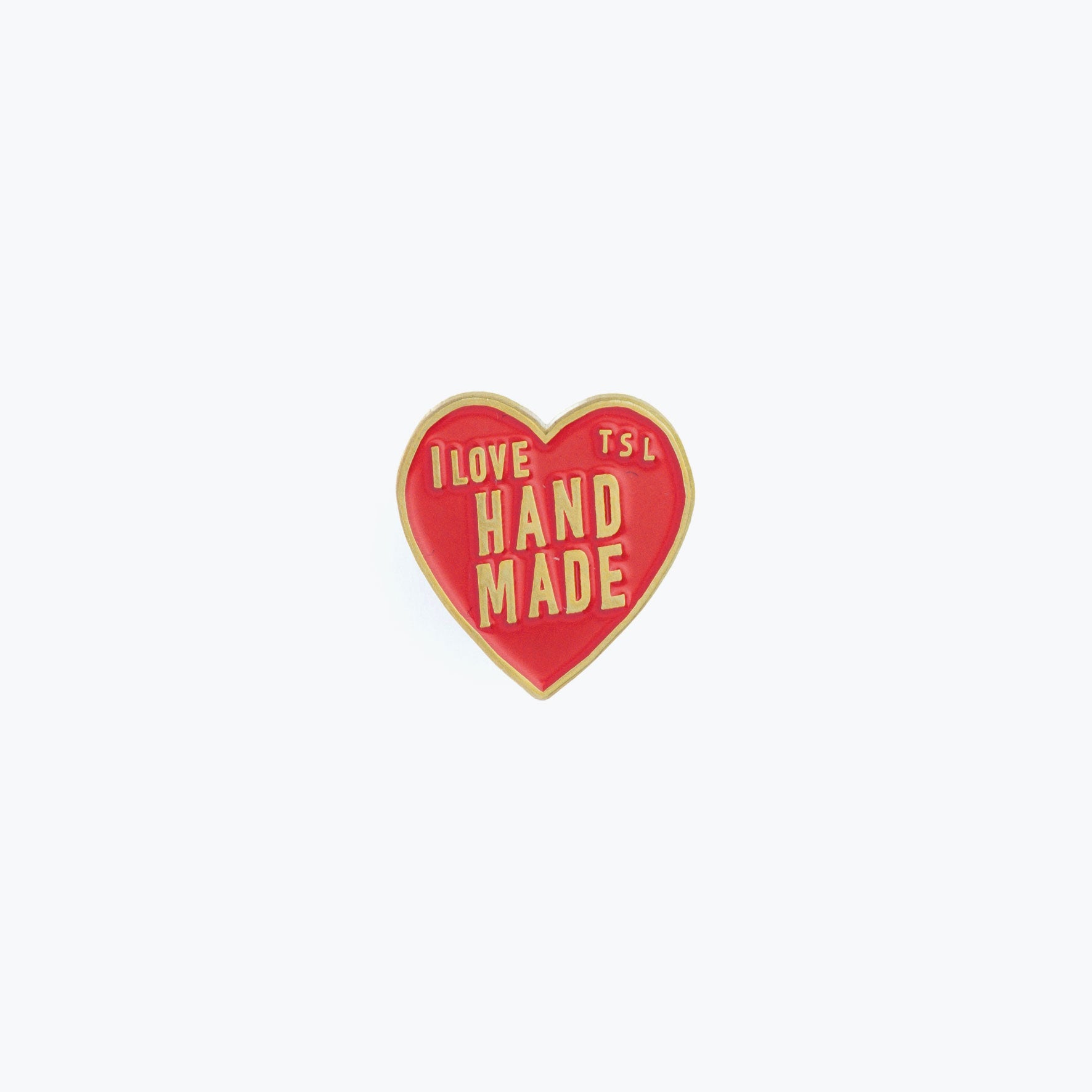 The Superior Labor - Pin - Heart Logo - Red