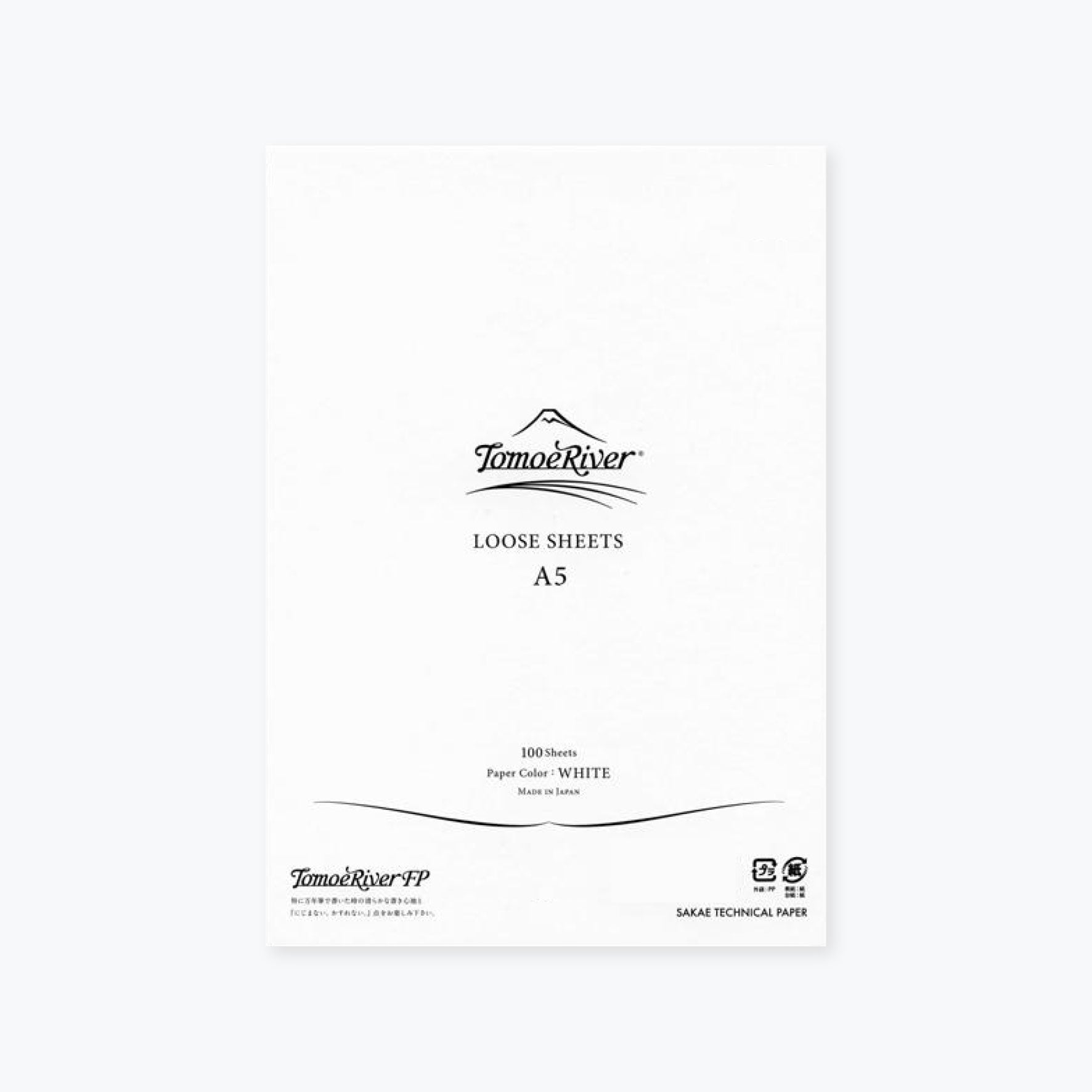 Tomoe River - Loose Sheets - 68gsm - A5 - White - Plain (New 2025)