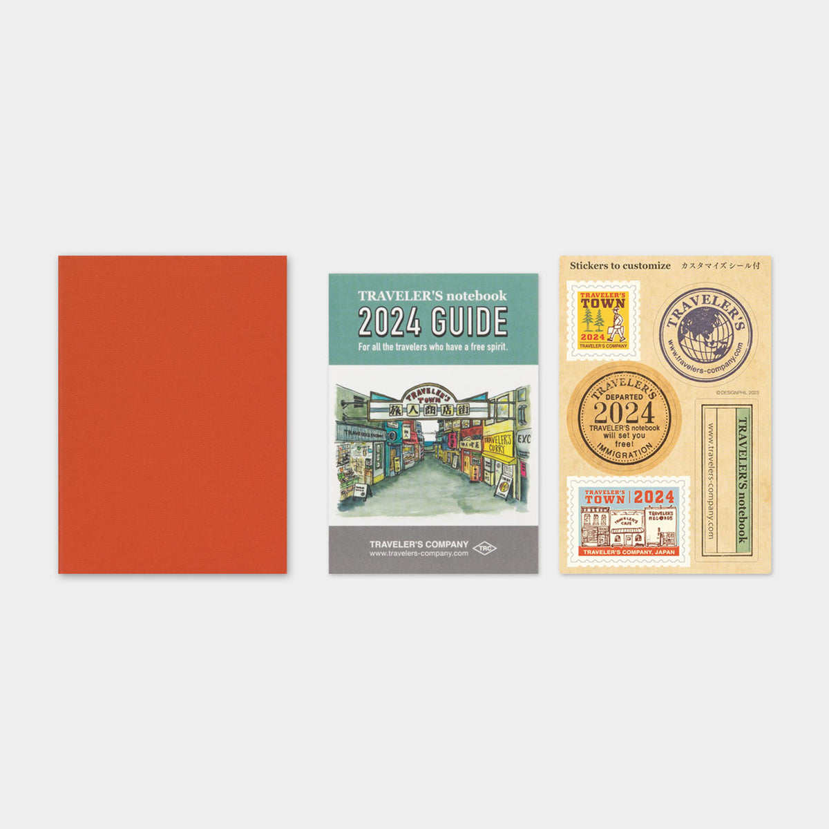 Traveler's Company - 2024 Diary - Insert - Passport - Monthly