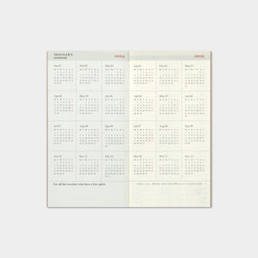 Traveler's Company - 2024 Diary - Insert - Regular - Weekly+Memo