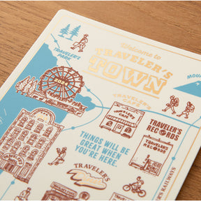 Traveler's Company - 2024 Diary - Insert - Regular - Backing Sheet