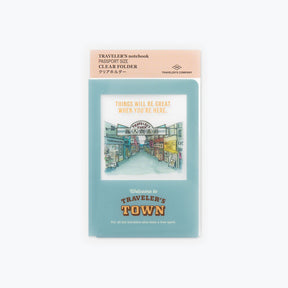 Traveler's Company - 2024 Diary - Insert - Passport - Clear Folder