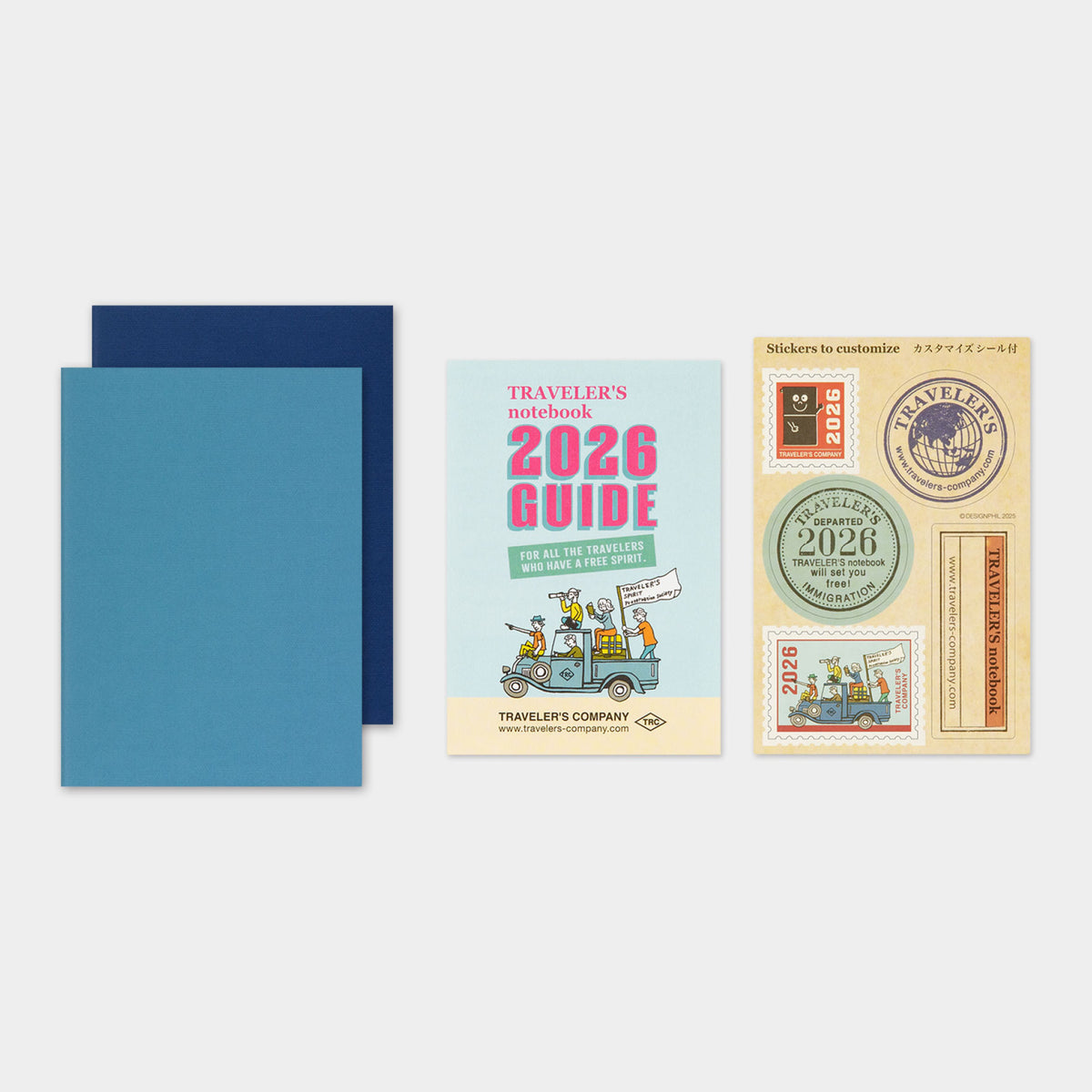 Traveler's Company - 2026 Diary - Insert - Passport - Weekly
