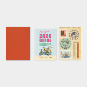 Traveler's Company - 2026 Diary - Insert - Passport - Monthly