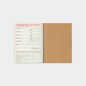 Traveler's Company - 2026 Diary - Insert - Passport - Monthly