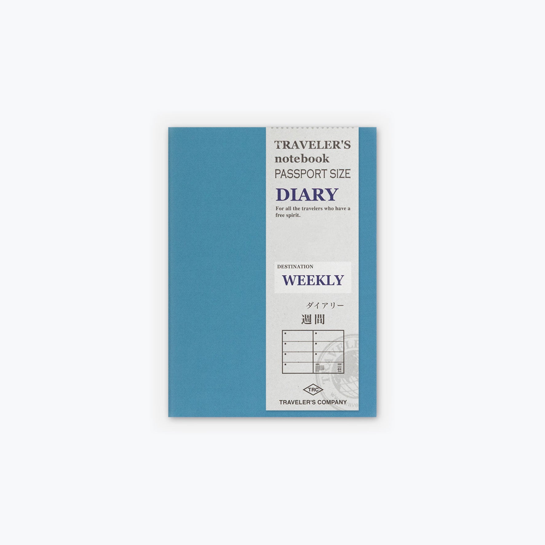 Traveler's Company - 2027 Diary - Insert - Passport - Weekly