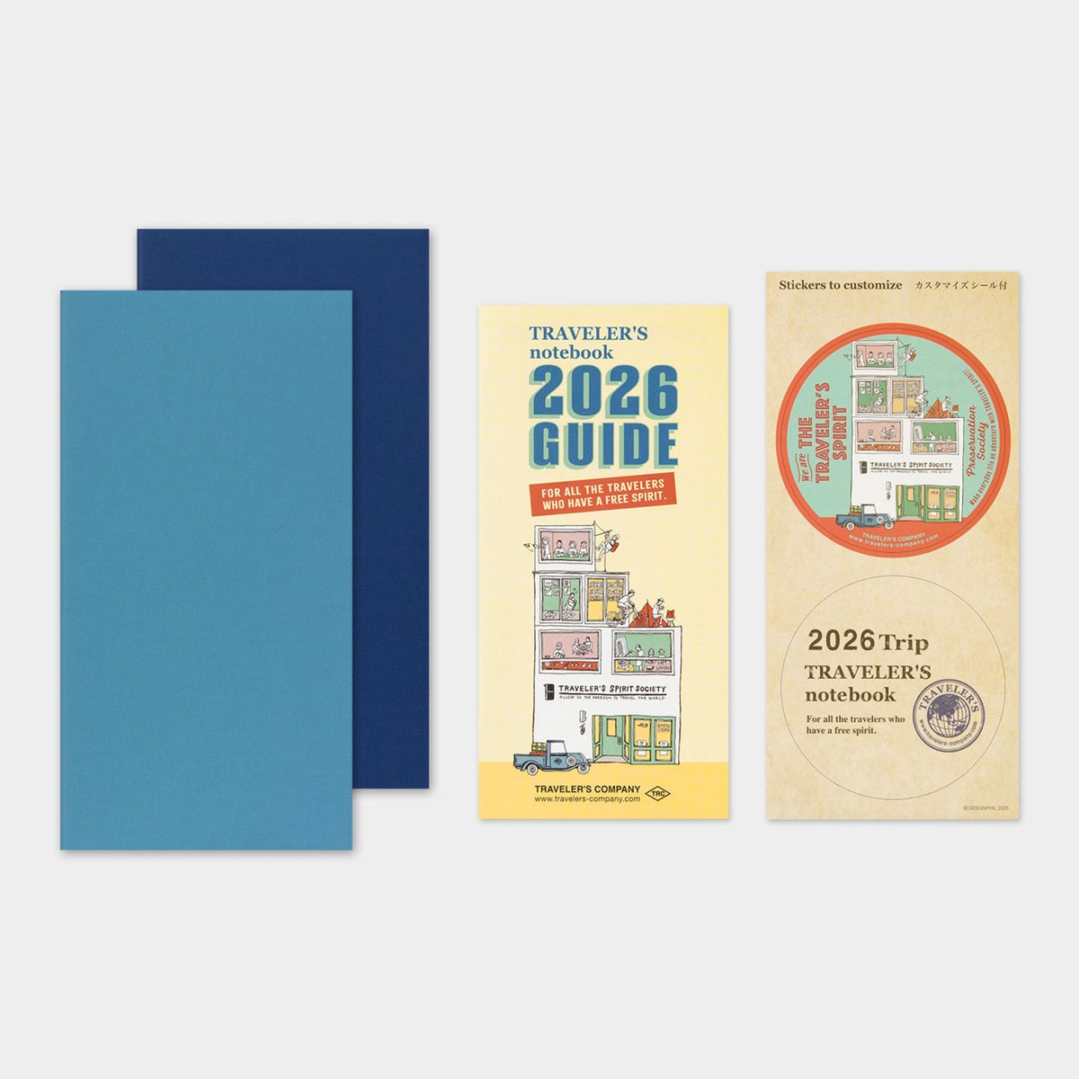 Traveler's Company - 2026 Diary - Insert - Regular - Weekly+Memo