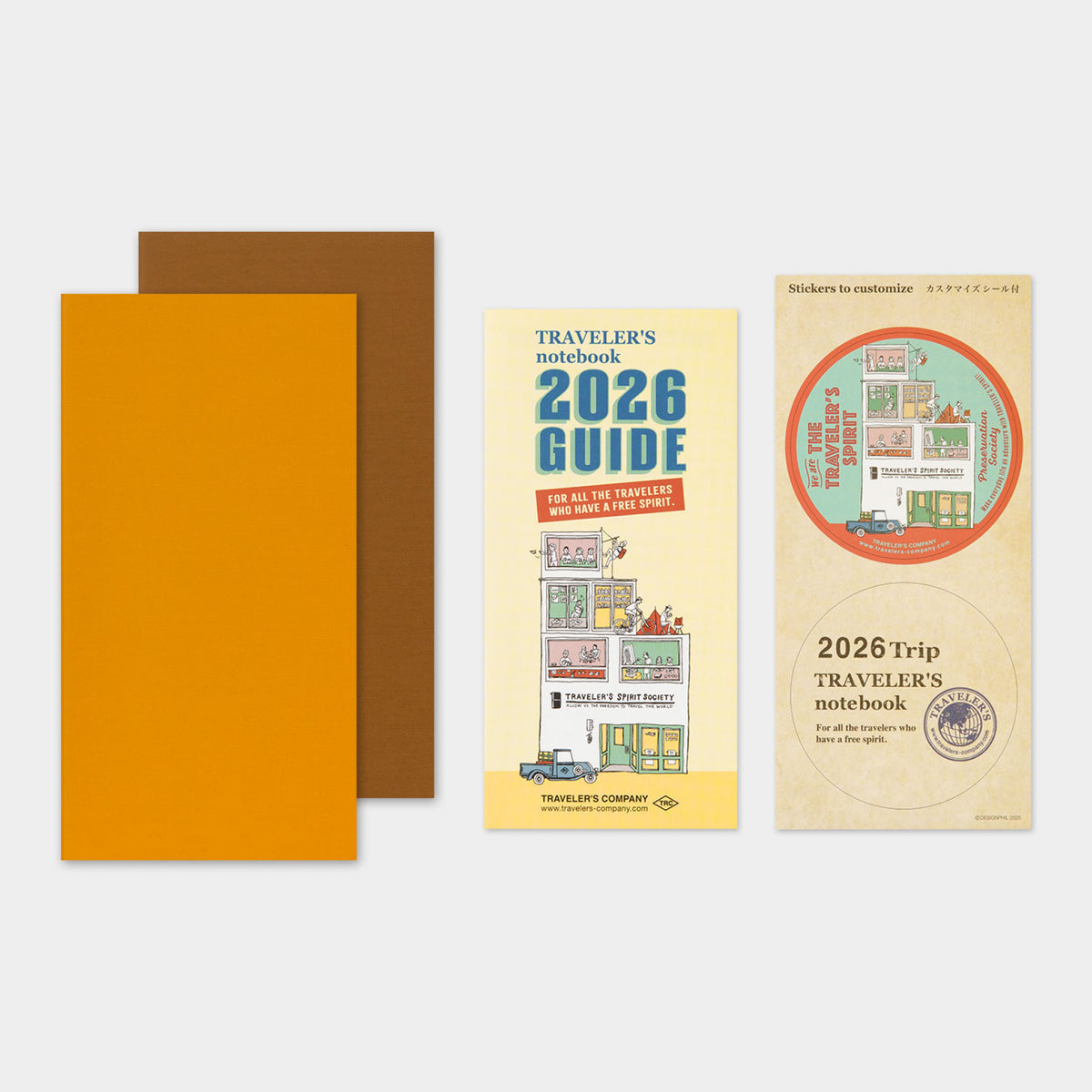 Traveler's Company - 2026 Diary - Insert - Regular - Weekly Vertical