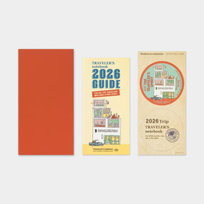 Traveler's Company - 2026 Diary - Insert - Regular - Monthly