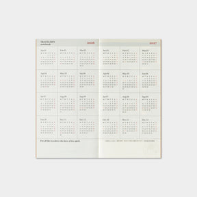 Traveler's Company - 2026 Diary - Insert - Regular - Monthly