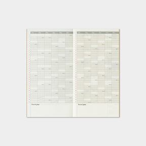 Traveler's Company - 2026 Diary - Insert - Regular - Monthly