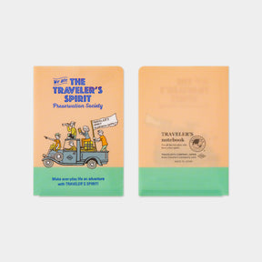 Traveler's Company - 2026 Diary - Insert - Passport - Clear Folder