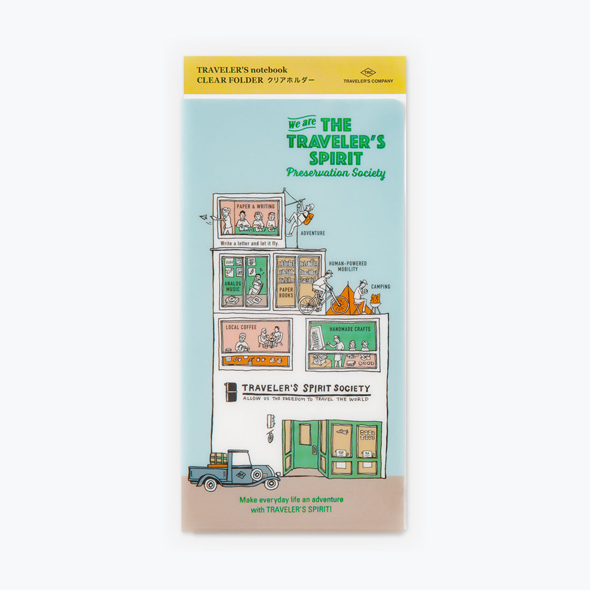 Traveler's Company - 2026 Diary - Insert - Regular - Clear Folder