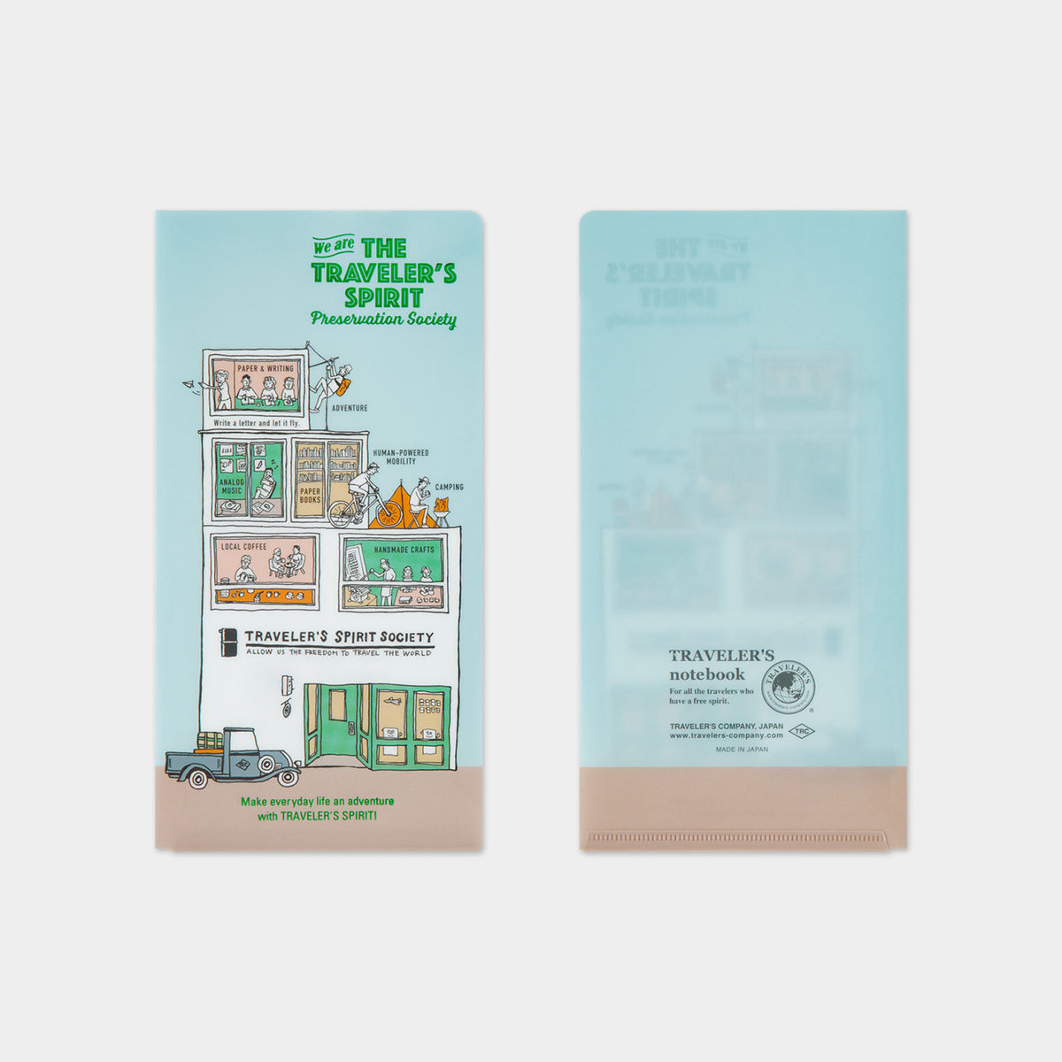 Traveler's Company - 2026 Diary - Insert - Regular - Clear Folder