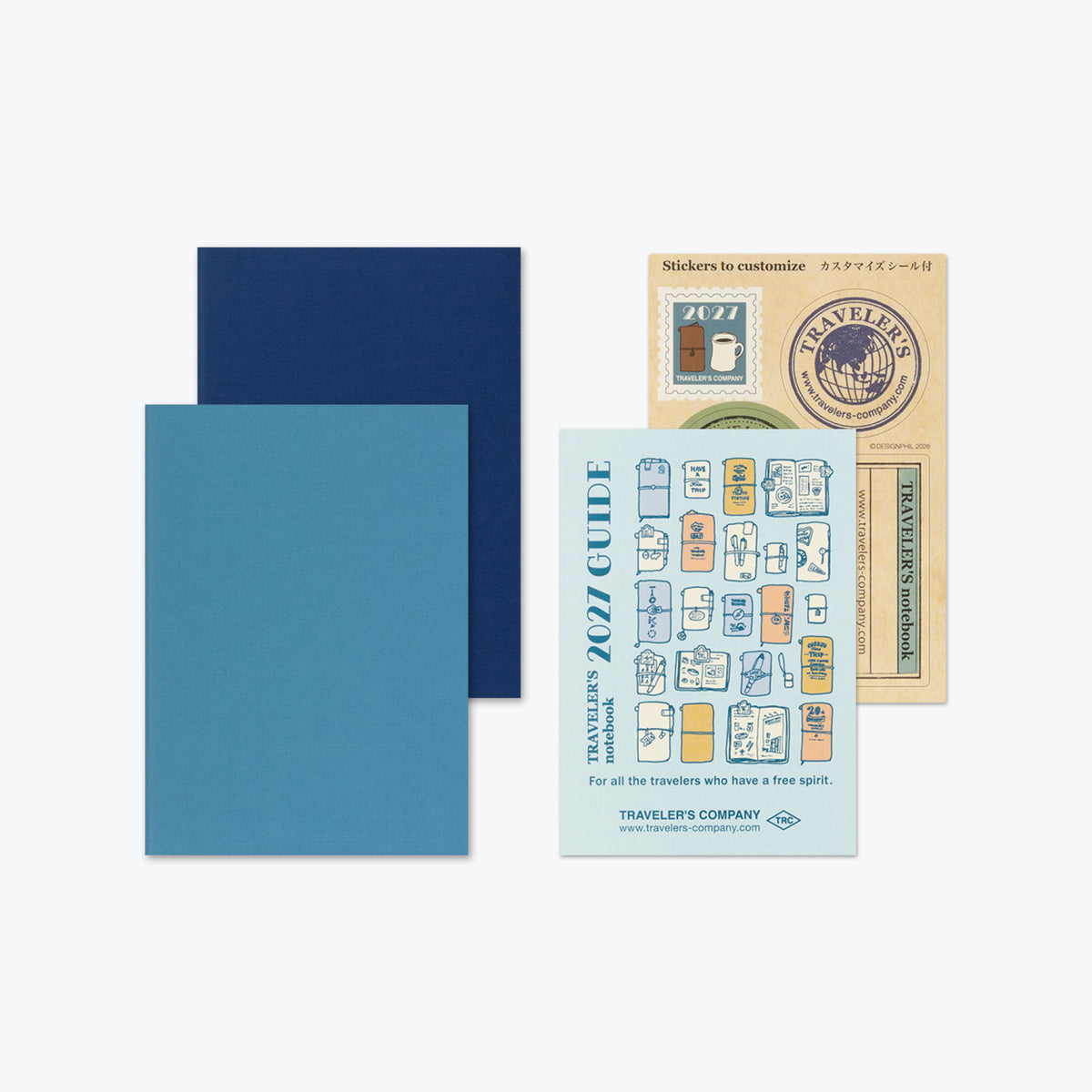 Traveler's Company - 2027 Diary - Insert - Passport - Weekly