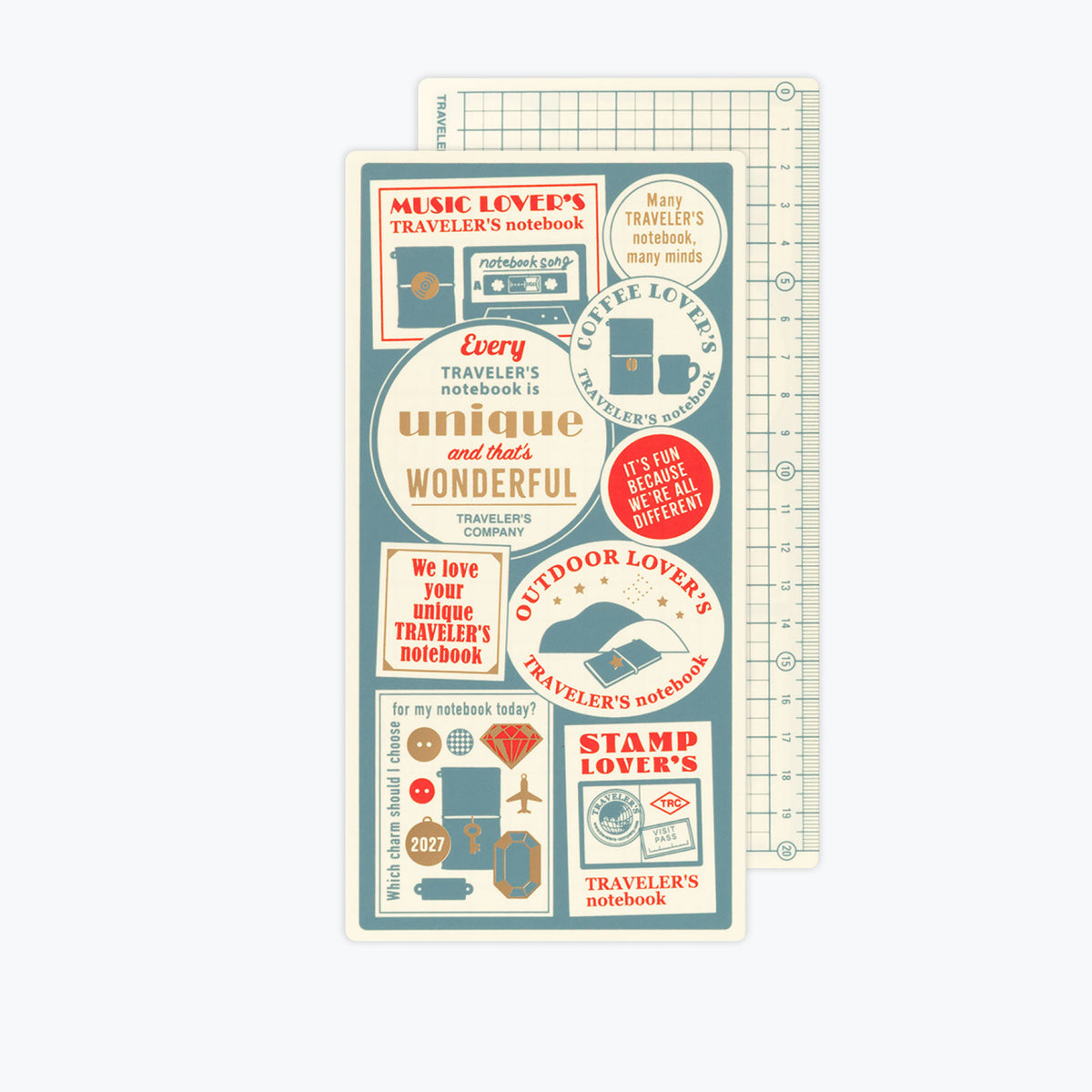 Traveler's Company - 2027 Diary - Insert - Regular - Backing Sheet
