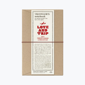 Traveler's Company - Traveler's Notebook - LOVE AND TRIP - Regular