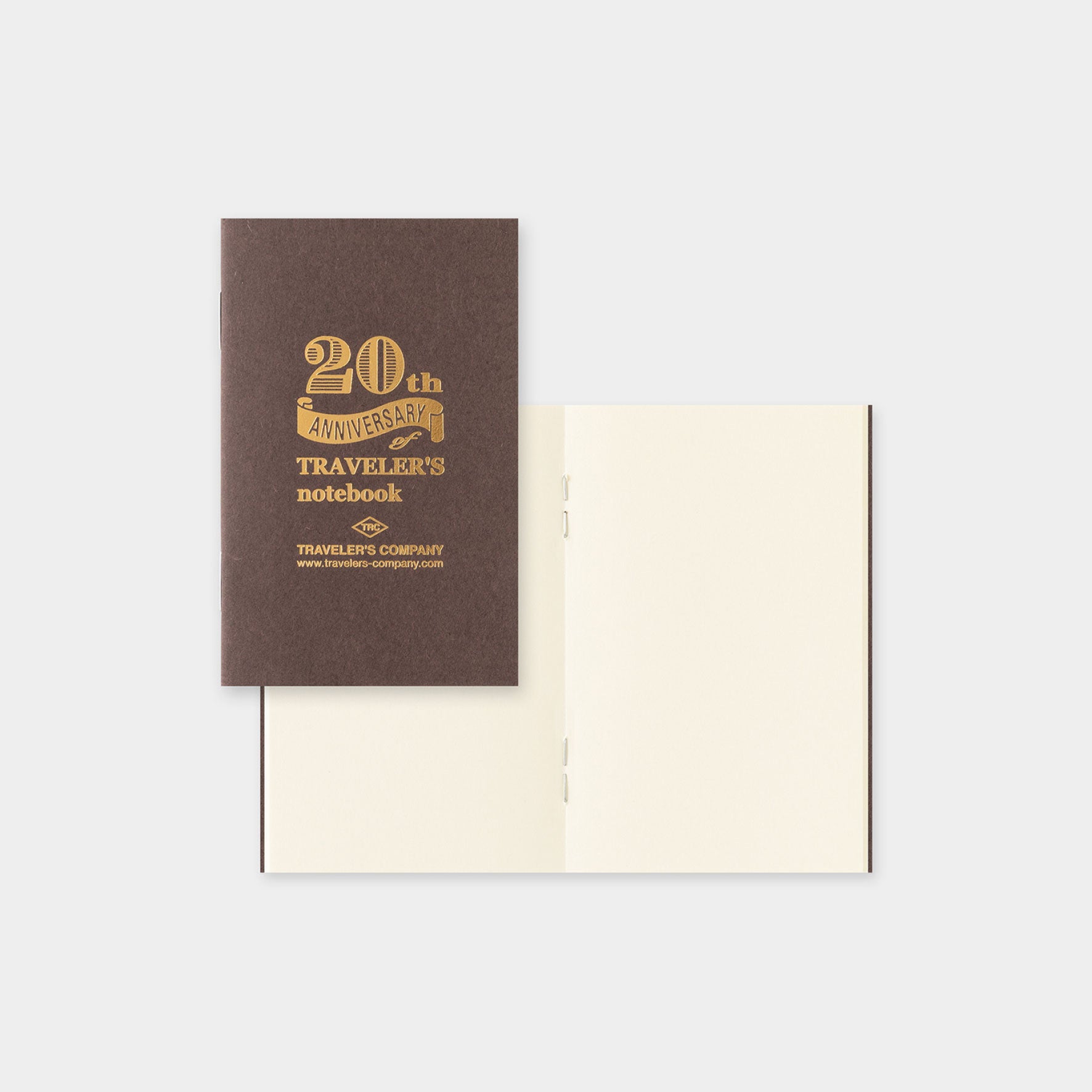Traveler's Company - Traveler's Notebook - Card Size Set (20th Anniversary) - Black