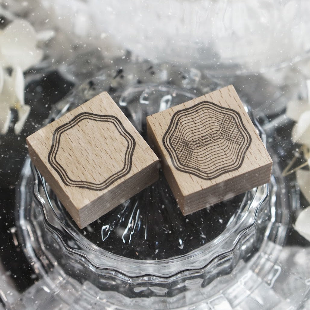 Black Milk Project - Stamp - Notes In The Night - Twin Frame - Set B